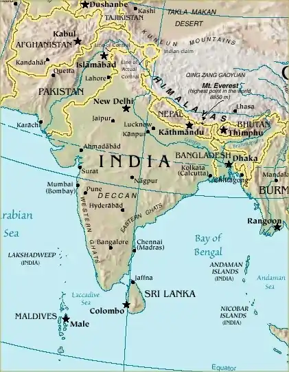South_asia_cia_map